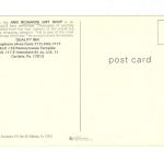 Chrome postcard.  Ann Richards Gift Shop, Quality Inn, Carlisle, Pennsylvania. - Image 2