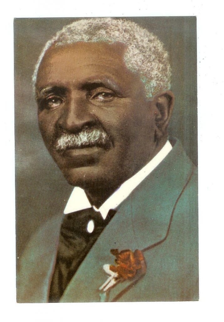 Chrome postcard. George Washington Carver. Tuskegee Institute, Alabama ...