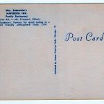 Chrome postcard.  Hapsburg Inn, 600 River Road, Prospect, Illinois.  Wm Bohnmaier - Image 2