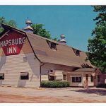 Chrome postcard.  Hapsburg Inn, 600 River Road, Prospect, Illinois.  Wm Bohnmaier