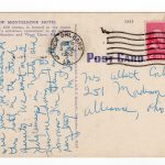 Linen postcard.  New Hotel Monteleone, New Orleans, Louisiana.  1962. - Image 2