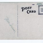 Linen postcard.  Johnson Hospital and Clinic, Chanute, Kansas. - Image 2