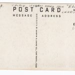 Postcard.  Tommy Harris forced from Happy Landing.  Strkyer's Photogloss Rodeo Series 1.  Cowboy, horse. - Image 2