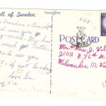 Chrome postcard.  Doll of Sweden.  1962. - Image 2