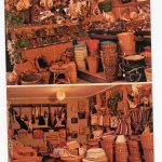 Chrome postcard.  Belfair Straw Mart, Grayslake, Illinois.