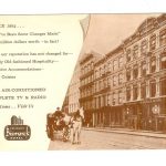 Old postcard.  Bismarck Hotel, Randolph at Lasalle, Chicago, Illinois.