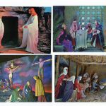 6 Postcards, Christus Gardens, Gatlinburg, Tennessee.