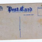 White border postcard. Snowballing and playing on Elliot Glacier, Mt Hood, Oregon.  Skiers. - Image 2