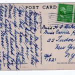 Old postcard.  The Queen Anne Inn, Chatham, Cape Cod, Massachusetts.  1952. - Image 2