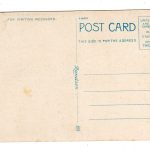 White border postcard.  New High School, East Liverpool, Ohio. - Image 2