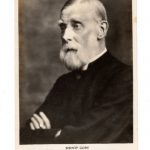 Real photo postcard.  Bishop Gore.  Vice-Principal of Cuddesdon College, Principal Pusey House, Founder Community of the Resurrection, Bishop of Worcester, Birmingham, and Oxford.