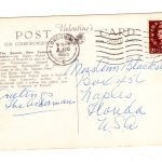 Postcard.  The Queens own Cameron Highlanders Sergeant and Drummers.  UK.  1955. - Image 2