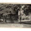 White border postcard.  Gemein Haus, Erected 1741, The First House of Worship in Bethlehem, Pennsylvania. 1945.