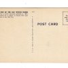 Linen postcard.  Site of the Old Watch House, Plymouth, Massachusetts. - Image 2