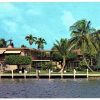 Chrome postcard.  The Stevens, Fort Lauderdale, Florida. Apartments