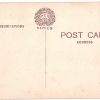 Old postcard. Beaver Dam, Wisconsin, autumn sunset on Beaver Lake.  People, boat. - Image 2