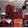 Chrome postcard.  The Harold Warp Pioneer Village, Minden, Nebraska.  Kitchen 1910.