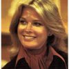 Chrome postcard.  Candice Bergen.