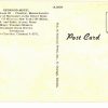 Linen postcard.  Redwood Motel, Charlton, Massachusetts. - Image 2