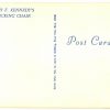 Chrome postcard.  John F Kennedy Rocking Chair.  JFK. - Image 2
