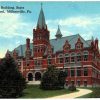 Old postcard.  Science Building, State Normal School, Millersville, Pennsylvania.