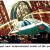 Chrome postcard.  I was in Cinerama!  The biggest new entertainment of the year - Life.  Palace Theatre, Chicago, Illinois.    1954.