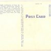 Linen postcard.  Richmond, Natchez, Mississippi.  Plantation House. - Image 2