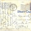 Linen postcard.  Louisiana's two greatest monuments, conceived and built by the late US Senator Huey P Long.  State Capitol, Baton Rouge, Huey P Long Bridge, New Orleans.  1946. - Image 2