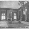 Old postcard.  Living Room, Agassiz House, Radcliffe College, Cambridge, Massachusetts.