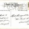 Old postcard.  St Patrick's Day Greetings.  Happy and true to the fairest isle, Free from traitor and serpent's guile. Embossed 1910. - Image 2