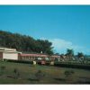 Chrome Postcard.  Covert Motel & Restaurant, Matteson, Illinois.