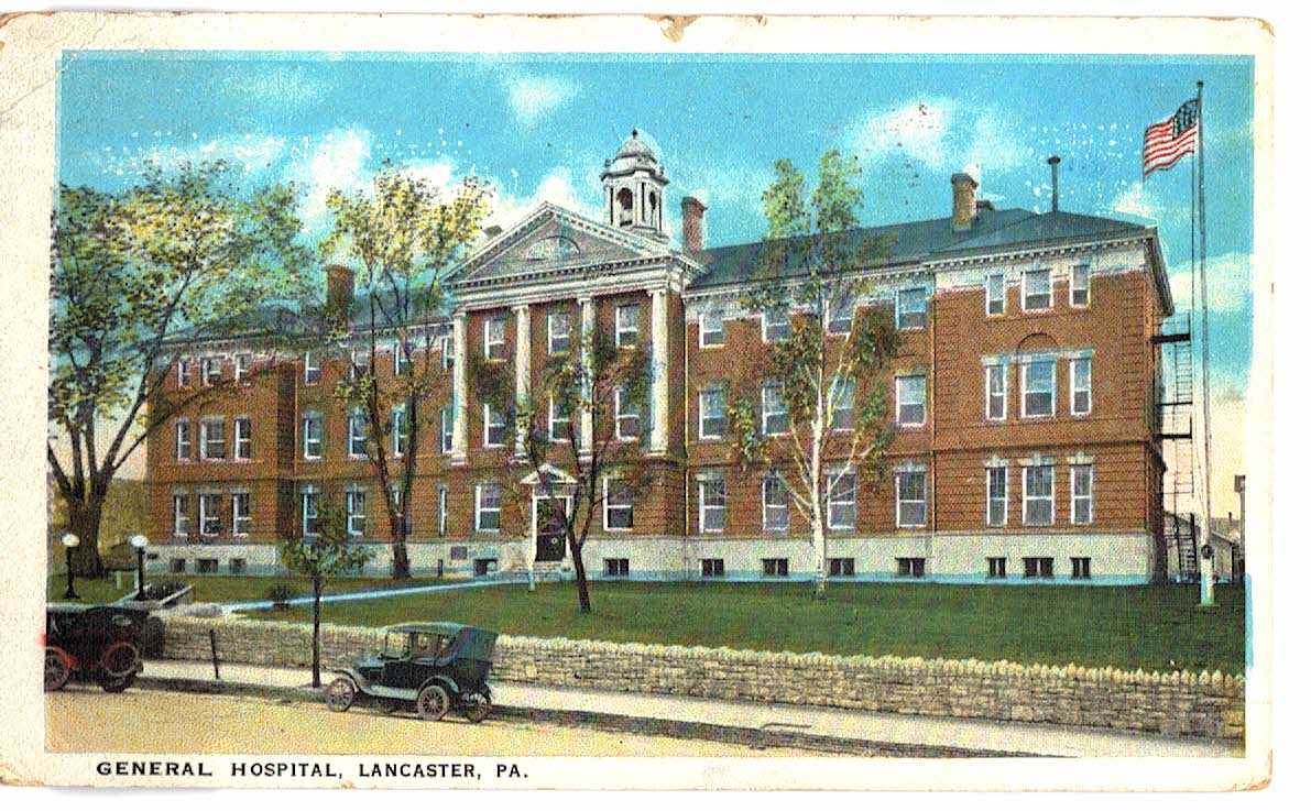Elk County General Hospital in Ridgway PA Postcard