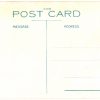 White border postcard.  Castle Well and Castle Cone, Yellowstone National Park, Wyoming. - Image 2
