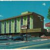 Chrome postcard.  Ponderosa Hotel, Reno, Nevada. 1969. WV bug.