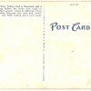 Linen postcard.  The Story of Hiawatha. Signed by Wilkes.  Teepee, Indian. - Image 2