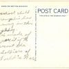 Linen postcard.  Doughboy Statue, Overton Park, Memphis, Tennessee.  World War I soldier. - Image 2
