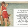 Chrome postcard.  Postcard Show and Sale, King of Prussia, Pennsylvania.  Bathing Beauty.  1986.