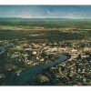 Chrome postcard, Fairbanks from the air, Alaska.