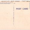 Linen postcard.  Fort Massachusetts on Ship Island off the Mississippi Gulf Coast.  Federal prison during Civil War. - Image 2