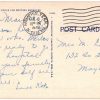 Linen postcard.  Methodist Hospital, Memphis, Tennessee.  1948. - Image 2