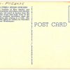 Linen postcard.  Typical Pueblo Indian Dwelling, New Mexico and Arizona. Meat drying from roof, bake oven, cowhide and sheep skin. - Image 2