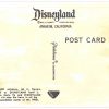 Chrome postcard.  Disneyland, Anaheim, California. Railroad Station, train. - Image 2