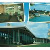 Chrome postcard.  Howard Johnson's Motor Lodge and restaurant, Florence, Alabama.