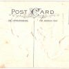 Old postcard.  With Valentine's Greetings to You.  Boy, girl, hearts, flowers, embossed. - Image 2