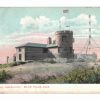 Old postcard.  Blue Hill Observatory, Blue Hills, Massachusetts. Undivided back.