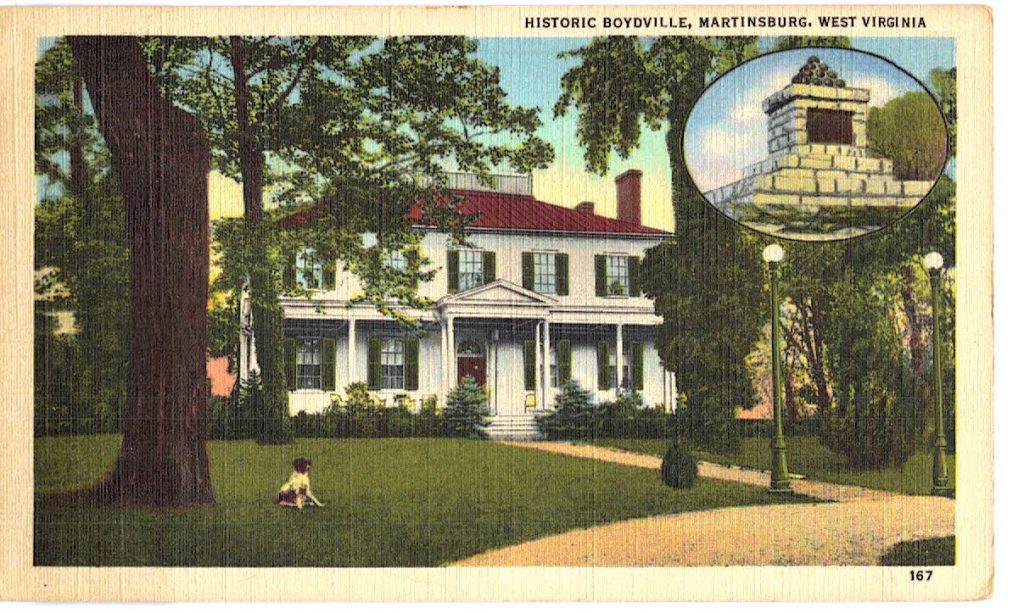 Old postcard. Driveway in beautiful Burnet Woods Park, Cincinnati, Ohio ...