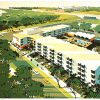 Chrome postcard.  Park Ridge Inn, Park Ridge, Illinois. Drawing.