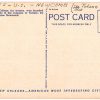 Linen postcard.  Newcomb College,  New Orleans, Louisiana.  Colleges of Tulane for women. - Image 2