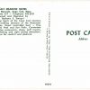 Chrome postcard.  Salt Meadow Motel, West Harwich, Cape Cod, Massachusetts. Owned and operated by Barbara S Stengel.  Pool, cars. 1970. - Image 2