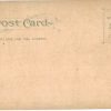Old postcard.  Boston Common, Boston Massachusetts. Ath-lo-pho-ros, Searles Rheumatic Cure. Undivided back. - Image 2